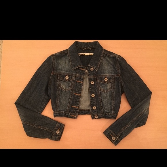 🌵🌻NEW🌻🌵Crop Jean/Denim Jacket - Picture 1 of 3